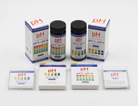 Bandelettes de test de pH universelles, papier tournesol à gamme complète pour l'analyse de l'eau, du sol, de l'urine et de la salive, qualité laboratoire, emballées individuellement