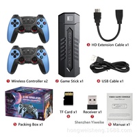 Console de jeu transfrontalière X2blue GD10 PRO, système de jeu TV sans fil pour deux joueurs, batailles tête à tête, console domestique en plastique