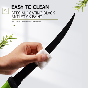 طقم سكاكين صيد السمك WPK-1867، سكاكين من الفولاذ المقاوم للصدأ بأحجام من 5 إلى 9 بوصات، 5 أحجام مختلفة لسكاكين تقطيع السمك والأسماك النيئة - Product Image 4