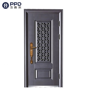 <span class=keywords><strong>Porta</strong></span> di sicurezza d'acciaio principale dell'appartamento della <span class=keywords><strong>porta</strong></span> del mercato della Nigeria a buon mercato di alta qualità di vendita calda della cina - Product Image 6