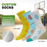 Chaussettes de course certifiées GRS, chaussettes athlétiques écologiques durables, chaussettes de sport personnalisées avec étiquette privée