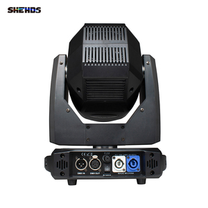SHEHDS 160W LED 3in1 Beam Spot Wash Moving Head <b>Light</b> 18CH DMX512 RDM Linear Zoom 10 to 20 Degree Stage <b>Light</b> for Concert Club - Product Image 3