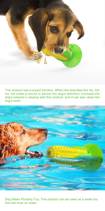 Sound Suction Cup Corn Shape <b>Pet</b> Teething Artifact Cat and Dog <b>Toy</b> - Product Image 3