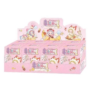 Los Más Populares, 100% Originales, Juego de 8 Muñecas de Peluche de PVC de la Serie Emma Lucky No.1, Caja Sorpresa, 12 cm, Llavero, Juguetes Decorativos - Product Image 1