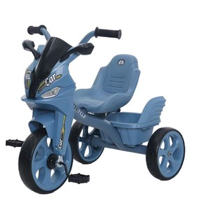 Tricycle Enfant Monovitesse avec Lumières et Musique, Cadre en Acier, <span class=keywords><strong>Roues</strong></span> d'Apprentissage - Vente en Gros pour Enfants de 1 à 7 Ans, Certifié CE EN71 - Offre Spéciale - Product Image 1