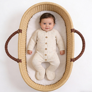 Mono de una pieza para bebé, ropa de punto para primavera, otoño e invierno, pelele de punto para recién nacido - Product Image 1