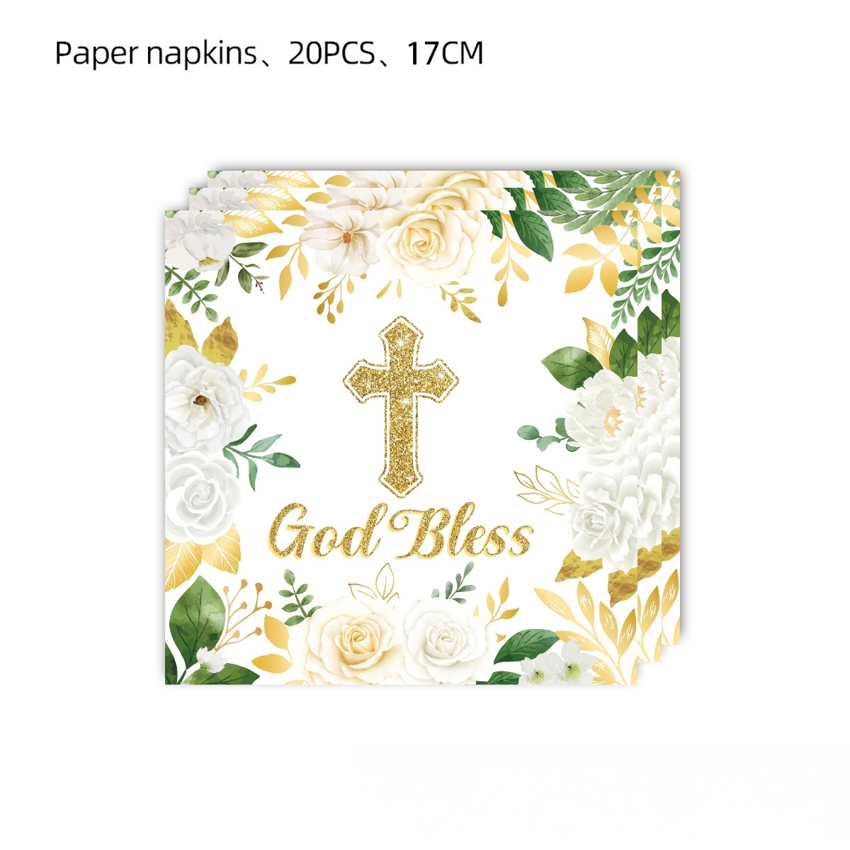20 unidades de pañuelos desechables - Blancos