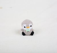 Porte-clés pingouin exquis fait main en tricot de laine, adorable petit animal, pendentif pour sac à dos, vente en gros disponible, en stock