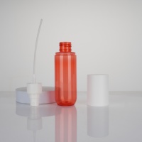 Flacon pulvérisateur cosmétique rond en PET vide de 90 ml, format voyage, emballage beauté avec pompe pulvérisatrice