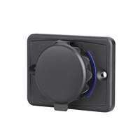 Chargeur USB-C double étanche 12-24V à montage sur panneau avec surveillance de tension pour bus, voiture, bateau, marine - Vente en gros, charge rapide