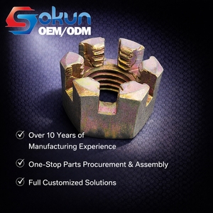 Pernos y Tornillos Hexagonales, <span class=keywords><strong>Perno</strong></span> Hexagonal con Cara Plana BS 1769, Fijación de Acero al Carbono Zincado, Marca SOKUN - Product Image 1