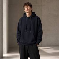 Sweat-shirt à capuche unisexe décontracté, uni, multicolores, coupe ample, en coton lourd, pour couples