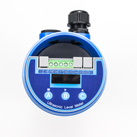 Transmetteur de mesure Indicateur 420ma Capteur de niveau d'eau à ultrasons Longue distance 10 mètres de profondeur LED, LCD ou sans affichage
