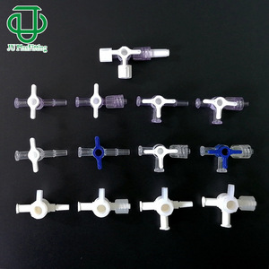Plastic Rulcock Plug Valve 1/4 In Two Way Three Way For Water <b>Control</b> Valves - Product Image 2