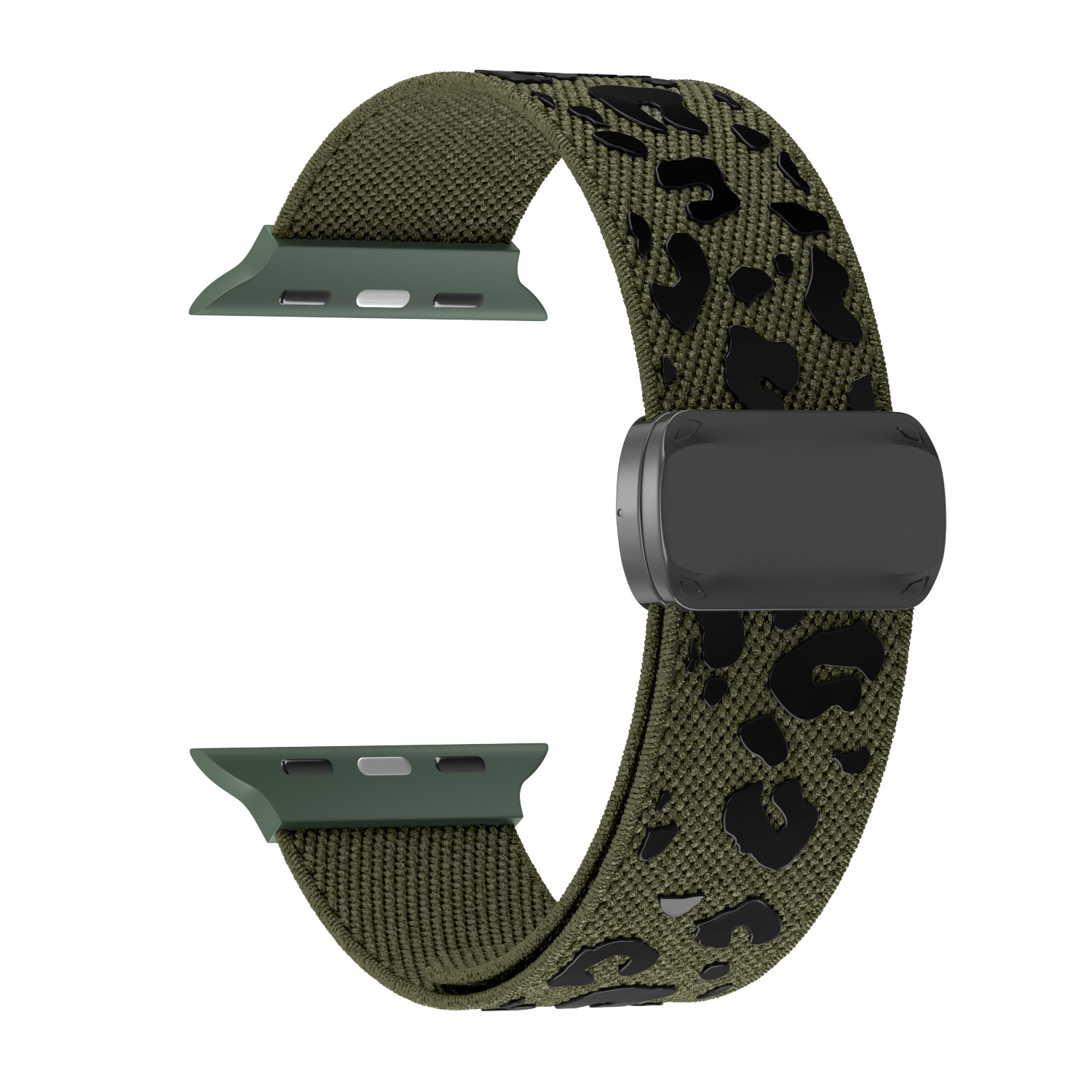 สีเขียวทหารสีดำ