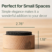 Difusor Pasivo de Piedra Volcánica con Logotipo Personalizado, Piedra Aromática para Aceites Esenciales, Decoración para Hogar, Oficina y Auto, Regalo