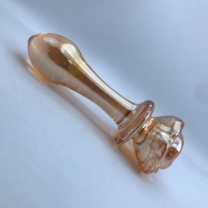 Nouveaux bijoux, plug anal, dildo en verre, vibrateur de prostate diamanté pour hommes et femmes, mini-vibrateur, plug anal en cristal, vente en gros - Product Image 1