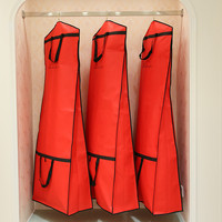 Housses à vêtements sur mesure avec logo personnalisé pour robes de mariée et robes de soirée, pliables, en non-tissé, de luxe
