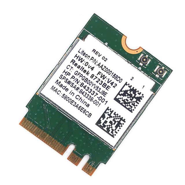 RTL8723BE Built-in Wireless Network Card 300M NGFF M2 4.0  SPS:843338 Universal Version