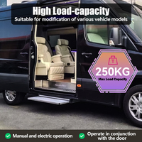 Marchepied électrique coulissant ES-S-1000*300 pour fourgonnette, certifié CE