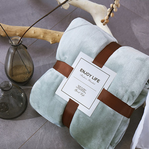 Tùy Chỉnh Sợi Nhỏ Flannel Sọc Ném Chăn In Siêu Mềm 100% <span class=keywords><strong>Polyester</strong></span> Vua Kích Thước Mùa Đông - Product Image 3