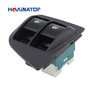 HOWINATOP 735417033 Interruptor Eléctrico Doble para Control de Ventanas, Botón Regulador para <span class=keywords><strong>Fiat</strong></span> <span class=keywords><strong>Doblo</strong></span> Cargo 2001-2010 - Product Image 3