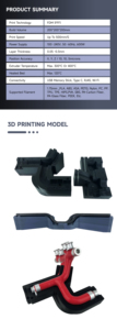 Imprimante 3D numérique Turbo-m 240x210x200mm Haute vitesse 500m/s Semi-automatique FDM 100-240V Prise en charge PLA Nouvelle garantie 1 an <span class=keywords><strong>USB</strong></span> - Product Image 4