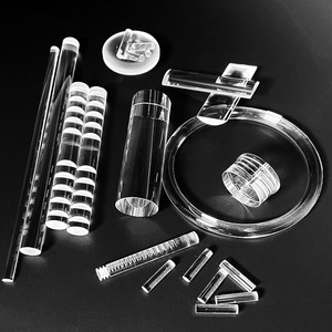 Độ tinh khiết cao hợp nhất silica thạch anh sưởi ấm Rod rõ ràng thủy tinh thạch anh Rod/Thủy tinh thạch anh thanh - Product Image 5