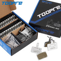 Plaquettes de frein à disque pour vélo Toopre - TP-01B - Plaquettes de frein haute performance pour scooter avec levier à 3 doigts et étrier en aluminium forgé