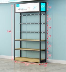 Étagère de présentation pour snacks, présentoir pour étuis de téléphone portable, présentoir pour magasin de détail, éclairage <span class=keywords><strong>LED</strong></span>, crochet pour bijoux, sous-vêtements, <span class=keywords><strong>vitrine</strong></span> - Product Image 5