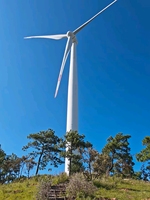 Éolienne à axe vertical Outevo 3KW, kit complet pour l'enseignement de l'énergie dans les universités, les écoles techniques et les laboratoires.