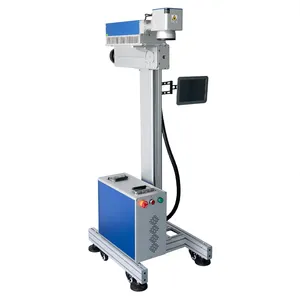 JUNFEI UV Flying Laser Marking Machine UV Laser Grabador Codificación Impresoras