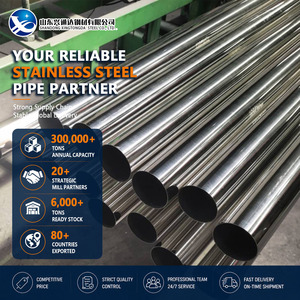 ISO Certified 304 430 Bead Blasted 48.3mm x 3mm EFW ASTM A269 Stainless Steel Pipe for Food and Beverage - Product Image 1