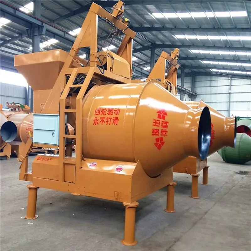 Factory Direct Sales Small Construction Home Concrete Mixer Feed Cement Mortar Sand And Gravel Commercial Cement Mixer