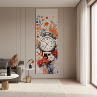 Système d'autocollants muraux magnétiques amovibles en feutre UCI Art Deco Uni avec tableau noir personnalisable pour la décoration de la chambre d'enfant et de la salle de classe