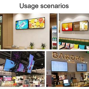 Pantalla Táctil LCD Digital de Señalización para Interiores de 32-85 Pulgadas, Diseño Ultrafino, Resolución Full HD 4K para Centros Comerciales - Product Image 2