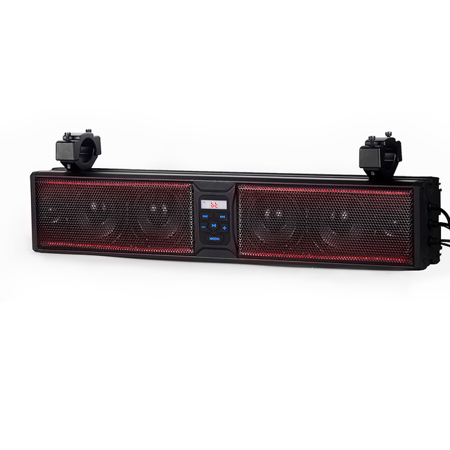 Best New Sound bar Audio Systems UTV ATV SSV Marine Custom Universal Roofs BT Overhead 6 Speakers Packages Anti-theft Waterproof