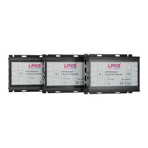 Cat5 RJ45 POE Ethernet อุปกรณ์ป้องกันไฟกระชาก24V, 100Mbps โมดูลป้องกันเครือข่ายอินไลน์สำหรับ CCTV - Product Image 5