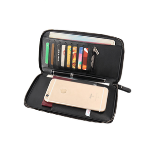 Portadocumenti da Viaggio Vintage in Pelle PU con Protezione RFID, Portafoglio Organizzatore per Viaggi - Product Image 3