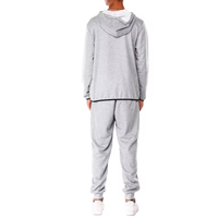 Ensemble de survêtement d'hiver pour homme 320 GSM 100 % coton respirant, coupe ample, avec logo personnalisé, sweat à capuche et pantalon de survêtement 2 pièces, style streetwear