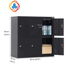 ตู้ล็อคได้ 6 ประตู สำหรับบ้าน สำนักงาน ยิม โรงงาน โกดัง ห้องนอน พร้อมตัวล็อค - Product Image 2