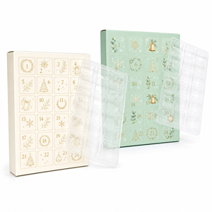 <strong>Christmas</strong> Countdown Calendar <strong>Box</strong> 24 Day Empty Paper <strong>Gift</strong> <strong>Box</strong> <strong>for</strong> Jewelry Cosmetics Snack Packaging Holiday Party Favor - Product Image 1
