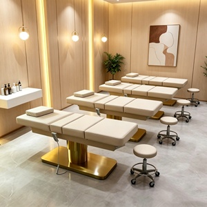 Table <span class=keywords><strong>de</strong></span> massage et <span class=keywords><strong>de</strong></span> soin esthétique moderne pour diagnostic et traitement, mobilier <span class=keywords><strong>de</strong></span> salon <span class=keywords><strong>de</strong></span> <span class=keywords><strong>beauté</strong></span> et d'acupuncture - Product Image 5