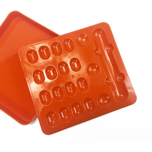 Boîte de protection contre la lumière en résine esthétique dentaire, matériau métallique avec couvercle, boîte de traitement de mélange de résine - Product Image 2