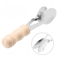 8 Inch Musical Spoon Percussion Instrument with Wooden Handle, Lightweight Design for Develops Rhythm and Hearing Skills