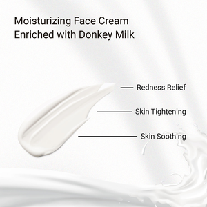 Crème pour le visage au <span class=keywords><strong>lait</strong></span> d'ânesse, réduit les rides, répare les peaux sèches et équilibre l'hydratation, raffermit pour tous les types de peau - Product Image 4