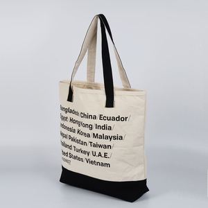 Venta de Fábrica, Bolsas de Lona Personalizadas con Logotipo, Económicas y Ecológicas para Compras, Bolsas de Mano de Lona para Chicas - Product Image 1