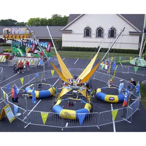 4 Trong 1 Nhảy Thu Hút Inflatable Nhảy Máy 4 Giai Đoạn Euro Bungee Trampoline Để Bán