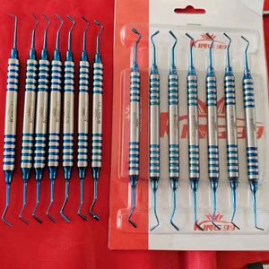 7 pièces/ensemble d'outils médicaux pour le remplissage de poudre d'os d'<span class=keywords><strong>implant</strong></span> dentaire, la livraison, le compactage, l'extrusion, la cuillère d'os, le meulage - Product Image 5