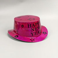 Party-Accessoires für Silvester: Glitzernde Papierhüte für Kinder und Erwachsene